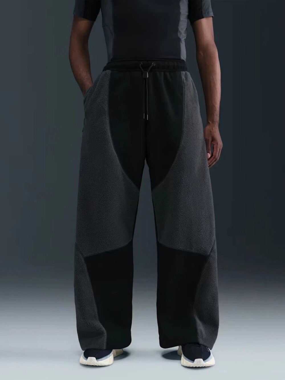 Men's Nike Tech Boreas Knit Open-Hem Trousers - Picture 2 of 15